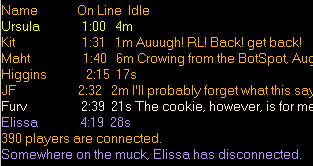 Coloured text sample